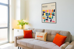 2BR in Center Self checkin City view by Keygo 14